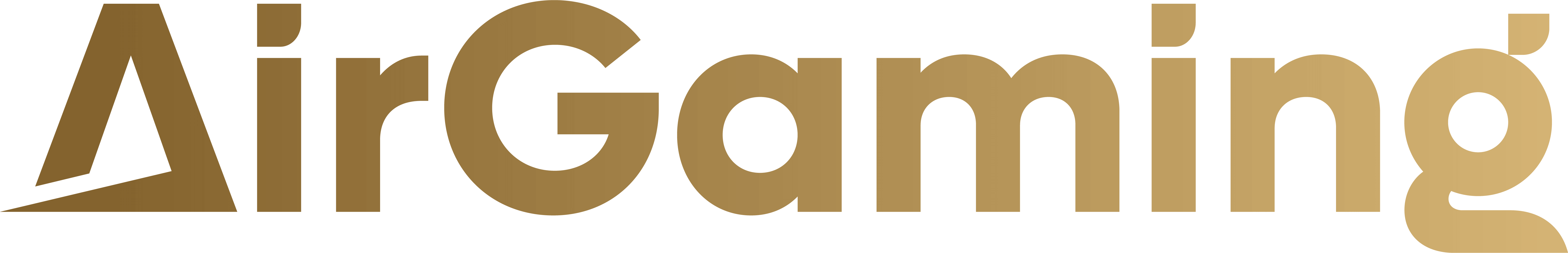 Air Gaming Logo Gold