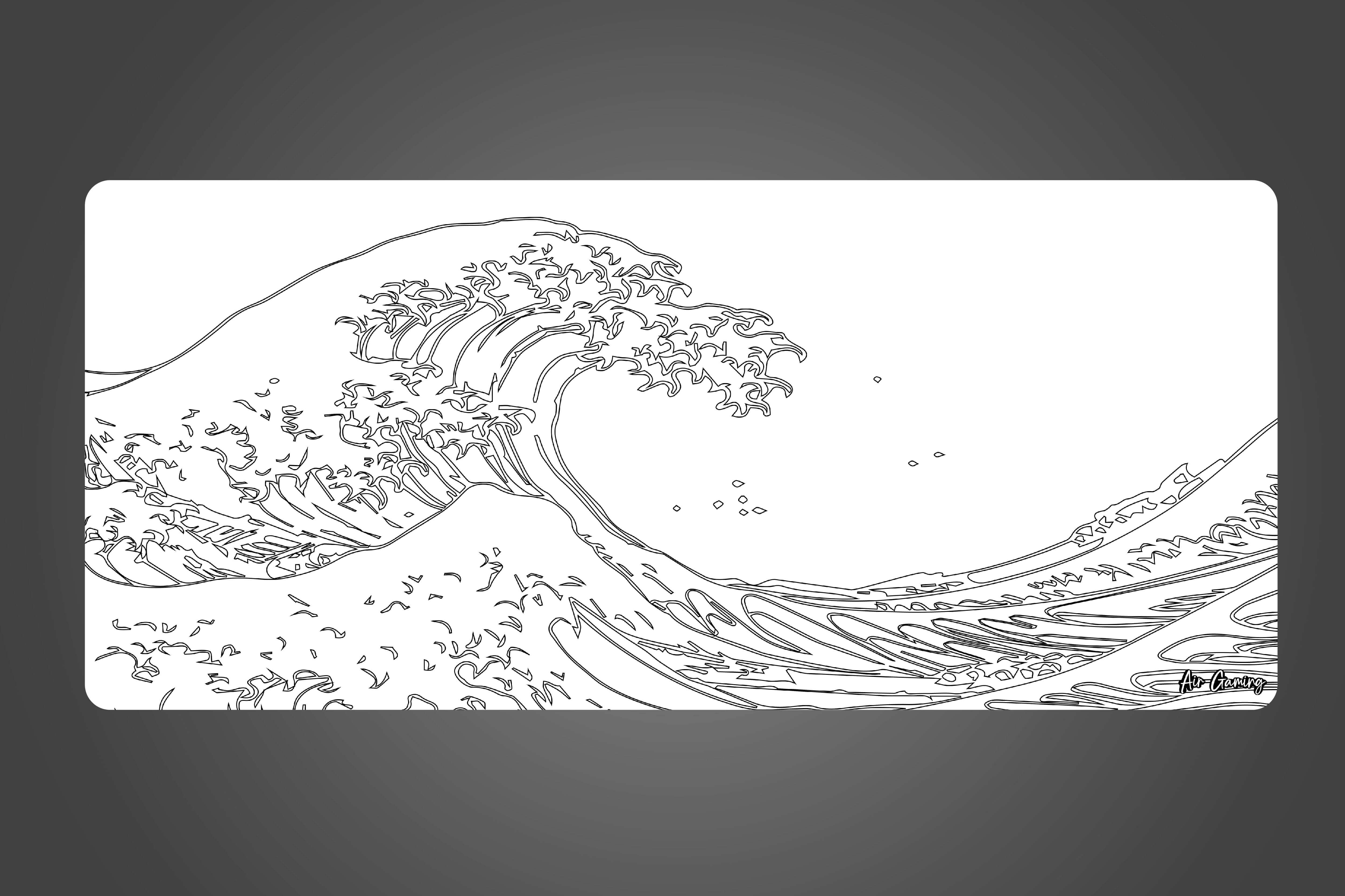 White Arctic Wave