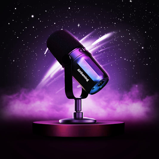Air Gaming™ The Comet || USB/XLR Dnyamic Podcast Microphone